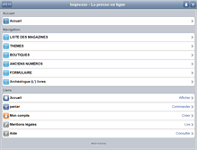 Tablet Screenshot of bopresse.fr